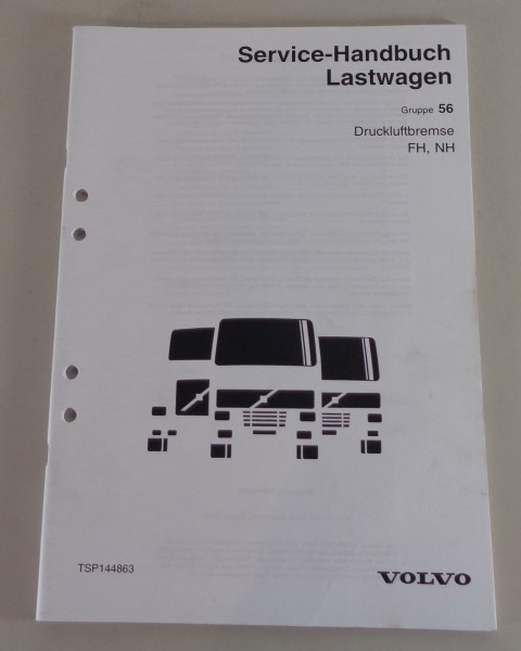 Werkstatthandbuch Volvo LKW FH / NH Druckluftbremse von 1999