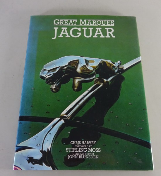 Bildband / illustrated book Great Marques - Jaguar by Chris Harvey from 1989