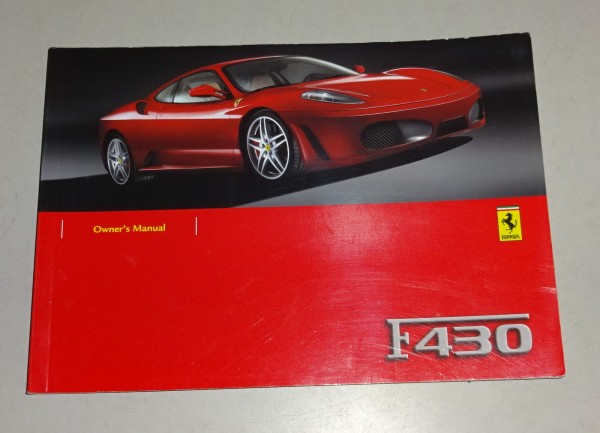 Owner´s Manual Ferrari F430 mit 490 PS Stand 03/2007