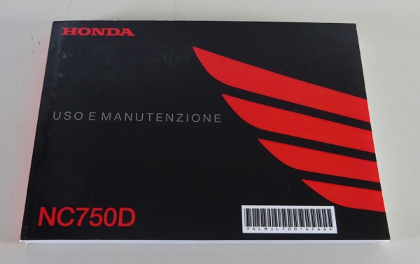 Owner´s Manual / Uso E Manutenzione / Honda NC 750 D von 11/2013