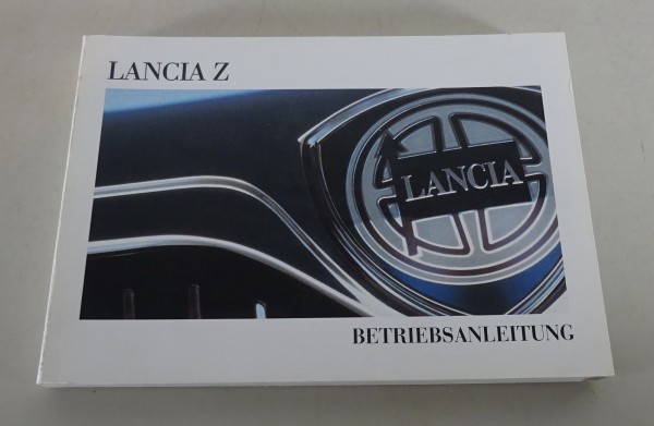 Betriebsanleitung / Handbuch Lancia Z / Zeta von 1996