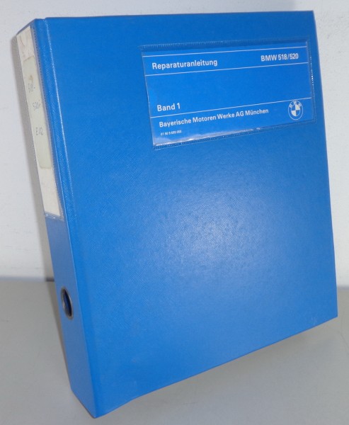 Werkstatthandbuch BMW 5er E12 518 / 520 / 520i Vierzylinder Stand 1979