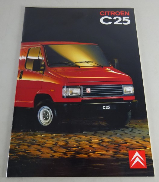 Prospekt / Broschüre Citroën C 25 Kastenwagen Stand 06/1991