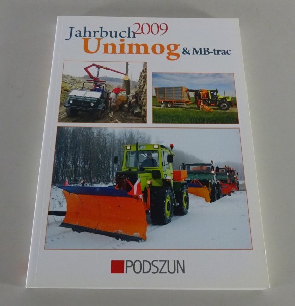 Bildband „Jahrbuch Unimog & MB-Trac“ von 2009