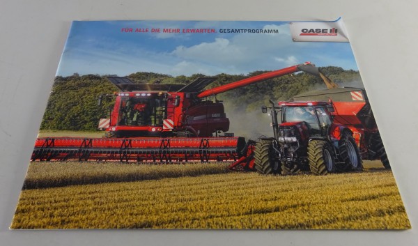 Prospekt / Case IH Gesamtprogramm Traktoren, Ballenpressen etc. Stand 11/2011