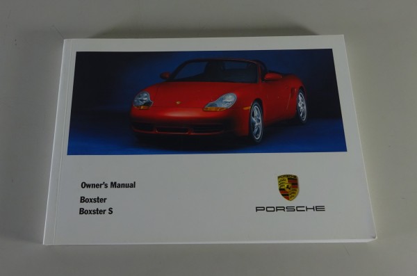 Owner's Manual Porsche Boxster / Boxster S Type 986 Model-Year 2000 from 06/1999