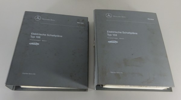 Werkstatthandbuch Elektrik Schaltpläne Mercedes A-Klasse W168 Stand 06/1997