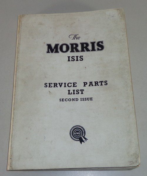 Teilekatalog Morris Isis Baujahr 1955-1958