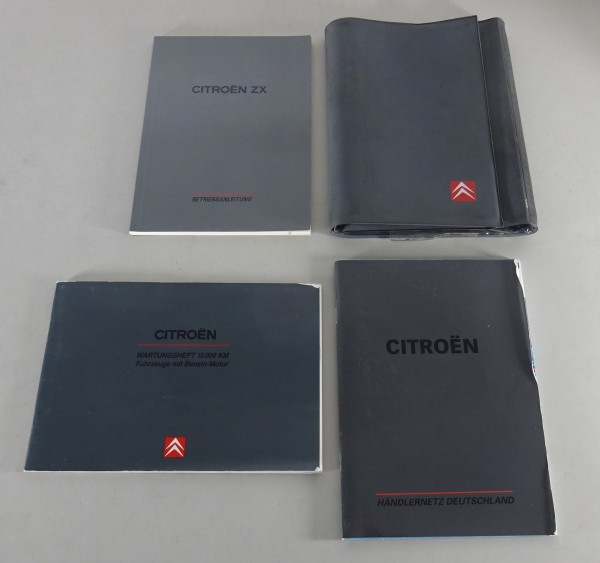 Bordmappe + Betriebsanleitung Citroen ZX Stand 05/1996