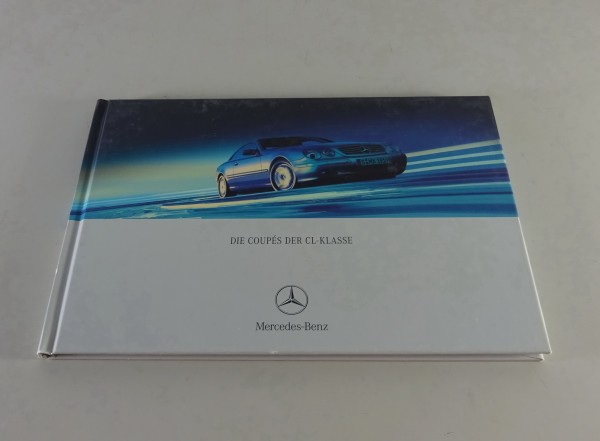 Prospekt / Broschüre Mercedes-Benz C 215 - CL Coupé Stand 08/2001