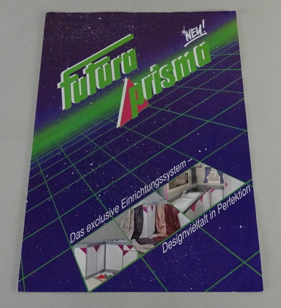 Prospekt Futura Prisma Einrichtungs-Programm für VW T4 Transporter Stand 08/1991