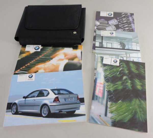 Owner's Manual + Wallet BMW 3-Series Compact E46 316ti - 320td from 2004