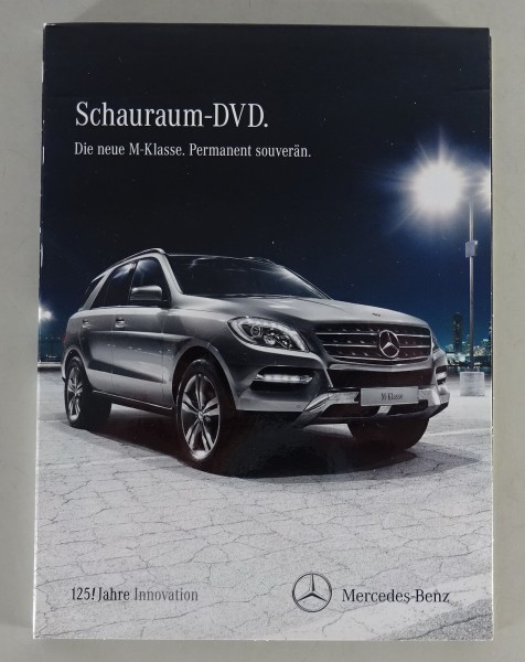 Schauraum DVD Mercedes-Benz Die neue M-Klasse - Das Schauraumvideo Stand 09/2011