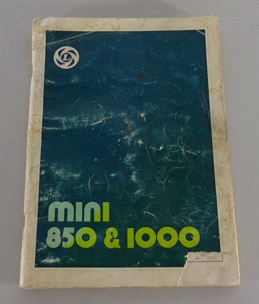 Betriebsanleitung / Handbuch British Leyland Austin Mini 850 +1000 von 1976