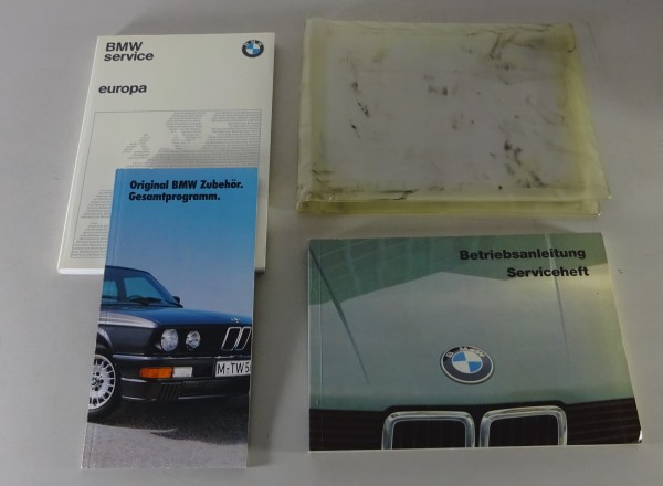 Bordmappe + Betriebsanleitung 5er BMW E28 518 520 525 528 535 M535 i + e 08/1985
