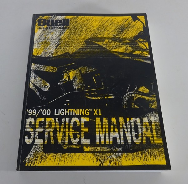 Workshop manual Buell Lightning X1 Models 1999 / 2000 from 10/1999