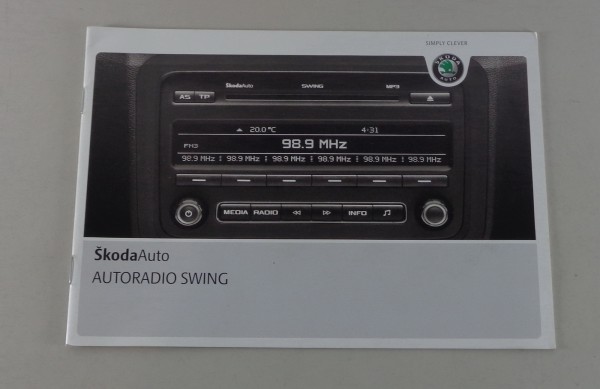 Instructieboekje Skoda Autoradio Swing jaar 2010