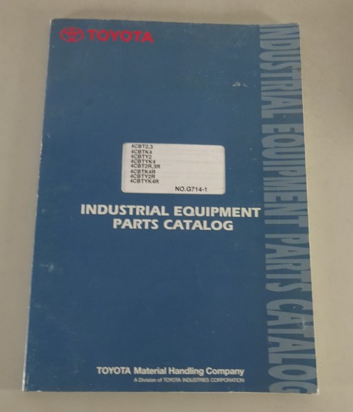 Ersatzteilkatalog / Parts Catalog Toyota 4CBT2,3/ 4CBTK4/ 4CBTY2/ 4CBTYK4....