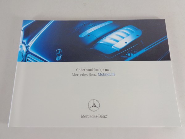 Scheckheft Mercedes Benz CL 500 / 600 C215 von 06/2004 auf Niederländisch