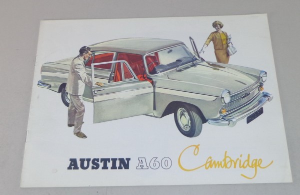 Prospekt / Brochure Austin A60 Cambridge