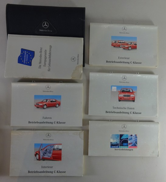 Bordmappe + Betriebsanleitung Mercedes-Benz C-Klasse W202 Stand 06/1998