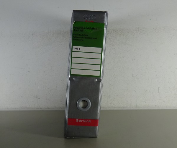 Werkstatthandbuch / Elektrische Schaltpläne Audi A8 D2/4D ab 1999 Stand 01/1999