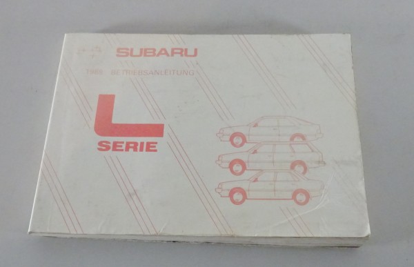 Betriebsanleitung / Handbuch Subaru L-Serie / L 1800 / Leone von 1988