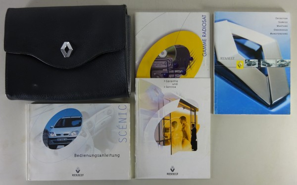 Bordmappe + Betriebsanleitung / Handbuch Renault Scenic von 10/2000