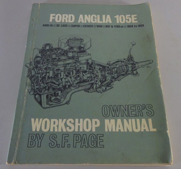 Werkstatthandbuch / Workshop Manual Ford Anglia Models | ENG | Stand 1959 - 1968