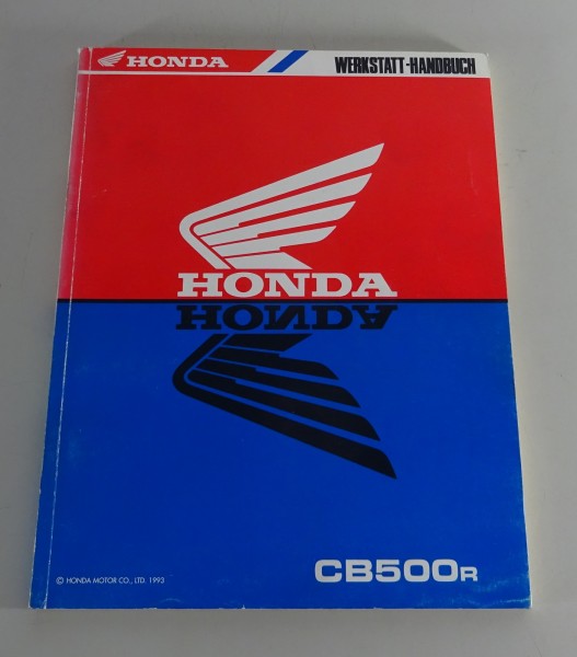 Werkstatthandbuch Honda CB 500 R / CB500R Stand 1993