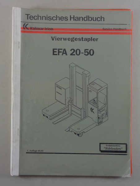 Betriebsanleitung Kalmar Irion Vierwegestapler EFA 20-50 von 09/1995