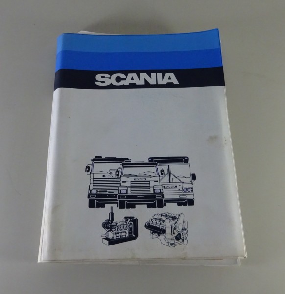 Schulungsunterlage Scania Serie 2 / GPRT mit D 8 / 9 / 11 / 14 Motoren von 1987