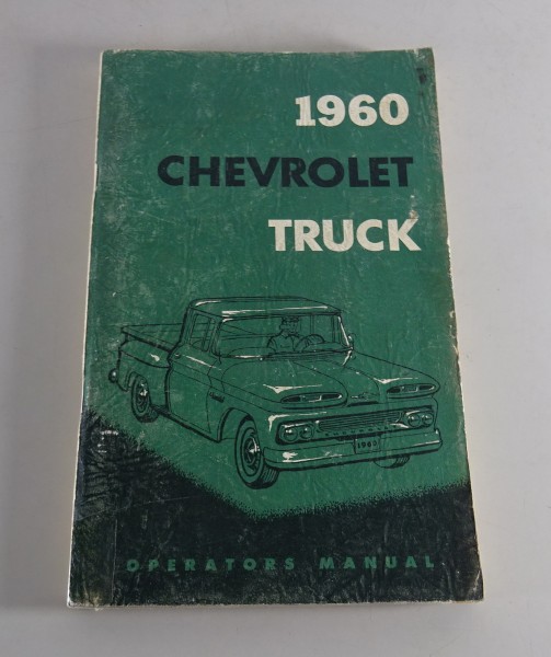Owner´s Manual / Handbook Chevrolet Truck C-Serie / Apache Stand 1960