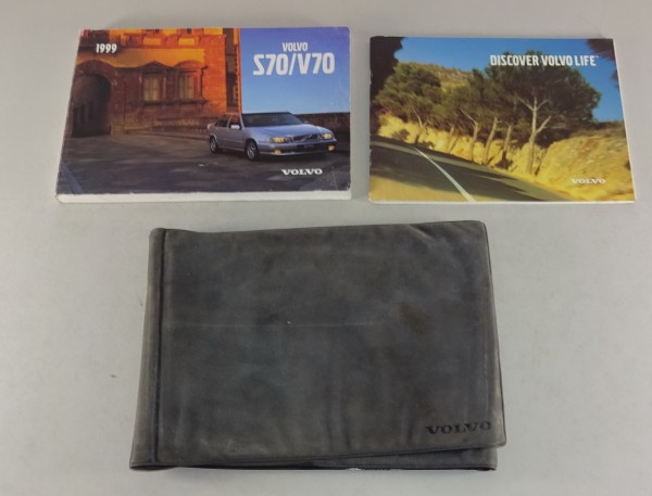 Owner's Manual + Wallet Volvo S70 / V70 Stand 1998