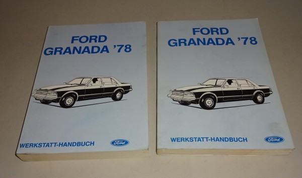 Werkstatthandbuch / Reparaturhandbuch Ford Granada II 1978 - 1982 Stand 1990