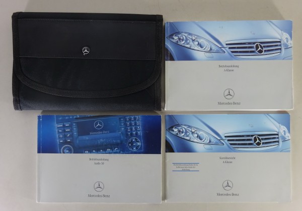 Bordmappe + Betriebsanleitung Mercedes-Benz A-Klasse W169 Stand 05/2007