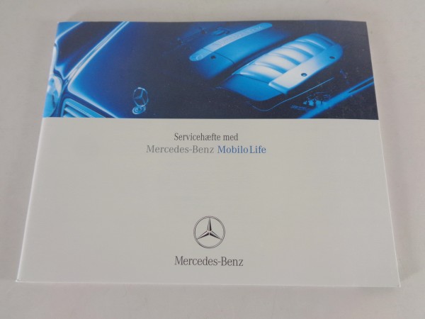 Scheckheft Mercedes Benz E-Klasse W211 & CLS C219 auf Dänisch von 06/2004