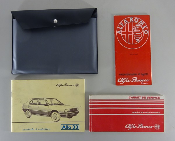 Dossier de bord + Conduite et Entretien Alfa Romeo 33 Version 09/1983