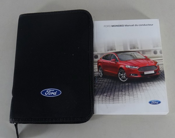 Notice d'utilisation + portefeuille bord Ford Mondeo edition 02/2015