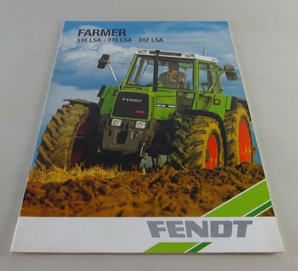 Prospekt / Broschüre Fendt Farmer 310 LSA / 311 LSA / 312 LSA Stand 11/1987