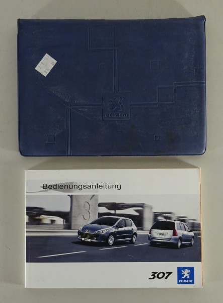 Bordmappe + Betriebsanleitung / Handbuch Peugeot 307 von 12/2006
