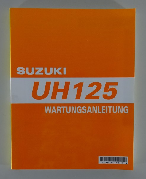 Werkstatthandbuch Suzuki UH 125 Roller K7 Stand 10/2006