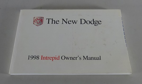 Owner´s Manual / Handbook Dodge Intrepid Stand 1998