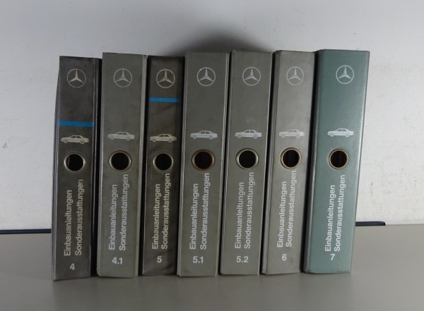 Werkstatthandbuch Sonderausstattungen Mercedes-Benz W140 202 201 SL 129 SLK 170